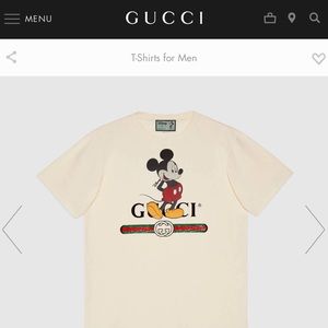 Super cute 🔥 Gucci Disney Mickey Mouse SALES 35%